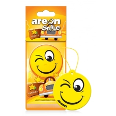 ароматизатор на зеркало сухой AREON Smile Dry Смайлик  "Ваниль"