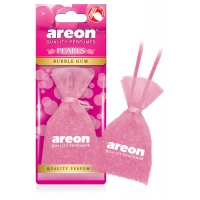 ароматизатор на дзеркало сухий мішечок AREON Pearls  "Ваніль+жувальна гумка"