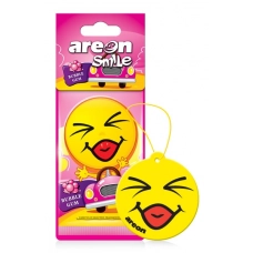 ароматизатор на дзеркало сухий AREON Smile Dry Смайлик  "Жуйка" (копія)