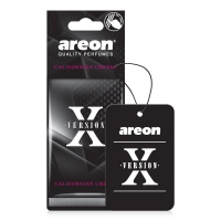 ароматизатор на дзеркало сухий AREON Лист "Х Premium"  "Каліфорнійська вишня"
