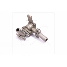 кран печки Волга 2410,31029 керам. с мет. труб. (ДК)