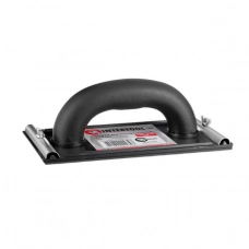блок шлифовальный 105 х 230 мм  (пластиковая ручка) Intertool