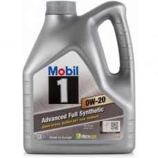 олива Mobil  0W-20  "Mobil 1" SN+ (4л)