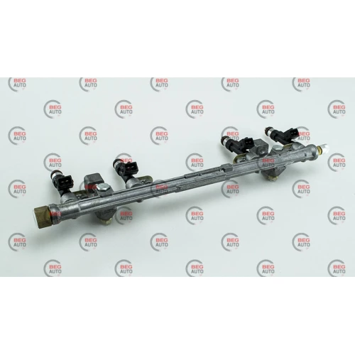 топливопровод 4216 с форсунками (алюмин.) резьба Пекар