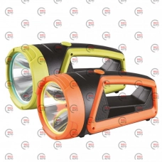 фонарь диодный 1 LED 3W + COB, USB, АКБ, 3 режима