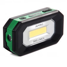 прожектор светодиод. аккумулятор.  5W   COB + SMD, 2 режима, Li-ion 2000 мАг, магнит, индик заряд