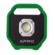 прожектор светодиод. аккумулятор. 10W  COB 2 реж. Li-ion 4400 мАг, Powerbank, магнит, индик заряд