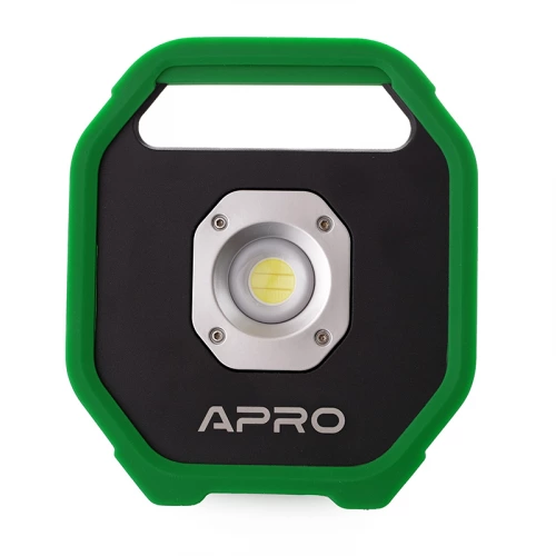 прожектор светодиод. аккумулятор. 10W  COB 2 реж. Li-ion 4400 мАг, Powerbank, магнит, индик заряд