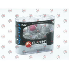 лампа H4 24V 75/70 (43) Диалуч Night light (2шт)