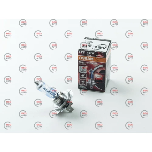 лампа H7 12V 55 W OSRAM Night Breaker Laser+150%
