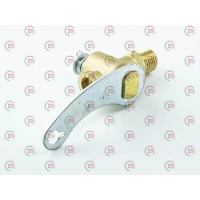 кран блока Волга с длин.ручкой ПС 7-2 (латунь)