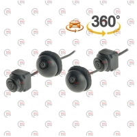 камера кругового обзора Decker 4шт, 360°, панорамное изображение, AHD 1080P для D9-002