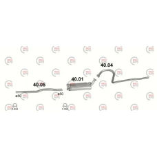 труба выхлопная 2401 (гусь длинный) Polmo