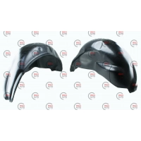защита-подкрылки Opel Zafira B (05-11) задние (Mega-Locker)