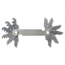 резьбомер дюймовый 12шт (4,5-40) Sigma