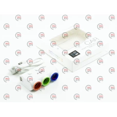 разветвитель прикур. 3 вых. 10А/120Вт, 2 USB 3.1А, провод 1,30м, Евро, on/off каждого гнезда отдельн