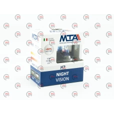 лампа H7 12V 55 W MTA Night Vision +80% (2шт)
