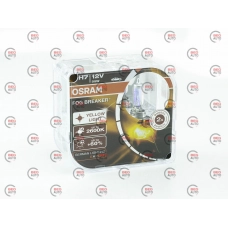 лампа H7 12V 55 W OSRAM FOG Breaker +60%(2шт)*****цвет свечения желтый