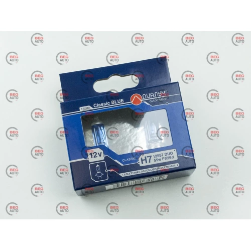 лампа H7 12V 55 W Диалуч Blue (2шт)