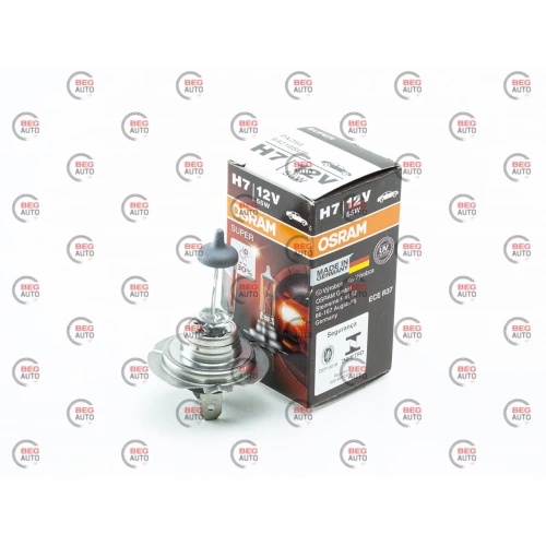 лампа H7 12V 55 W OSRAM Super+30%*********