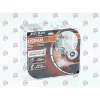 лампа H7 24V 70 W OSRAM Truckstar PRO +100% (2шт)