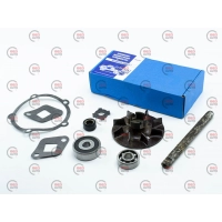 Ремкомплект ЗІЛ насоса водяного (вал,підш.,втулка+прокладки+крильч.)