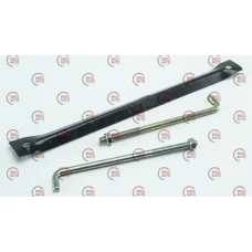 крепеж АКБ Газель (2 стойки+1 пластина)