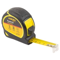 рулетка  5м x 19мм обрезиненная, стопор полотна