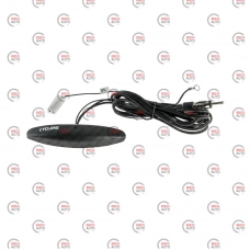 антена активна Cyclone  FM/AM, 28Дб, кабель 2,2м, 105x25мм, місто/траса  "mini"