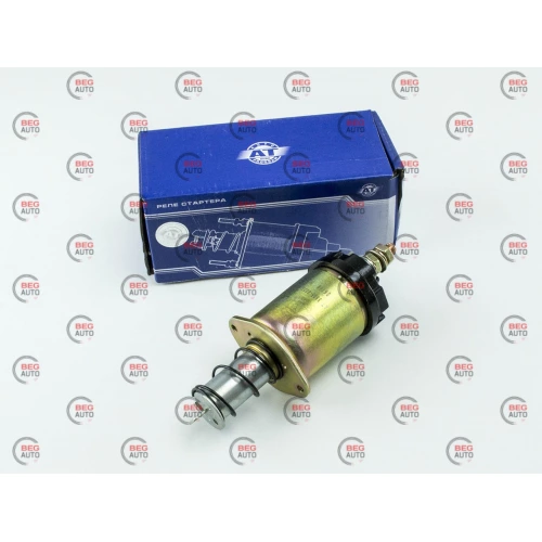 реле втягив.Волга 402,406дв. (редук.старт) 2 отв.  AT