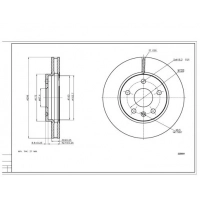 Диск гальмівний пер. Opel Insignia A, Chevrolet Malibu (d296x30mm)  (HART)