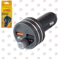FM модулятор Voin W-3301 USB/MP3/12-24В/USB заряджання 3,1A/Bluetooth 5.0