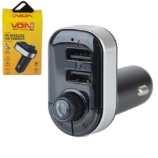 FM модулятор Voin W-3307 USB/MP3/12-24В/USB швидке заряджання 3,1A/Bluetooth 5.0