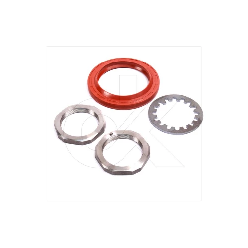 гайка ступиці ГАЗ-53,3307,4301,33104 задньої (2гайки,1шайба,1сальник) (комплект) ДК