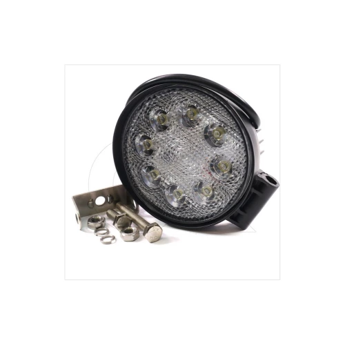 фара дополнительная LED  круглая 110x128 (Дм/Ш) 24W широкий луч