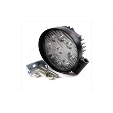 фара додаткова LED  кругла 110x128 (Дм/Ш)  27W вузький промінь