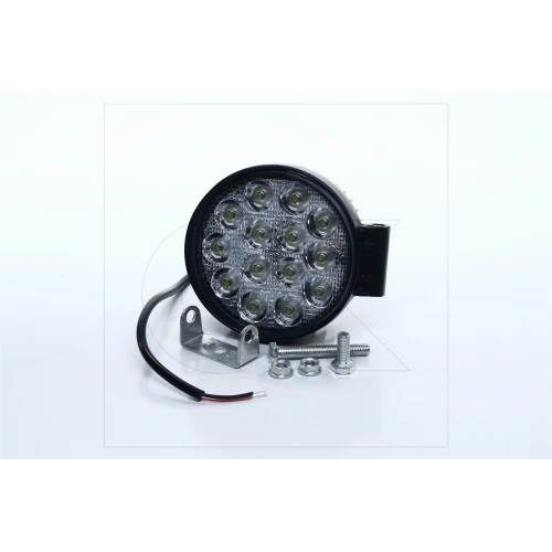 фара дополнительная LED  круглая 116x137,5 (Дм/Ш) 42W  узкий луч