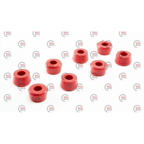 втулка амортизатора 3302, Волга шт поліуретан червона