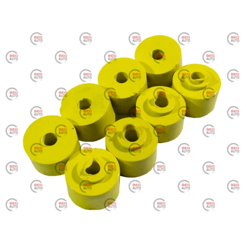 втулка амортизатора Волга верхняя 8шт полиуретан