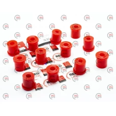 втулка рессорная 2410  (к-т 12шт) полиуретан (BEG-LINE) красн.