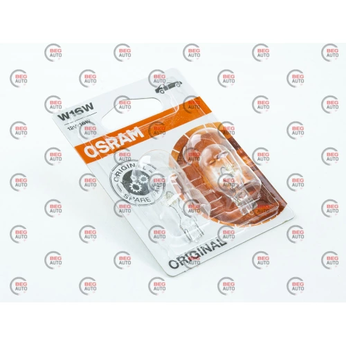 лампа БЦ 12V 16W  OSRAM (2шт)
