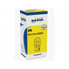 лампа БЦ 12V 21W  NARVA Yellow