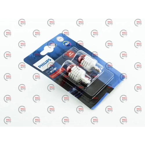 Лампа світлодіодна БЦ 12-21 RED Led Ultinon Pro 3000 (2шт)