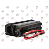 преобразователь напряж. с 12 на 220 В/ 800W/USB/на клемы/модиф. синусоида Geko