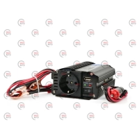 преобразователь напряж. с 12 на 220 В/ 250W/USB/на клемы/модиф. синусоида Geko