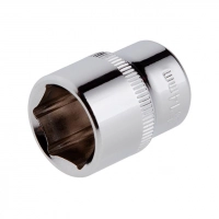 головка торцевая шестигранная 1/4" 14 мм CrV