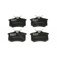 колод.торм. зад. Audi A6 (97-04), VW Jetta (84-91), Renault Scenic 03->  (HART)