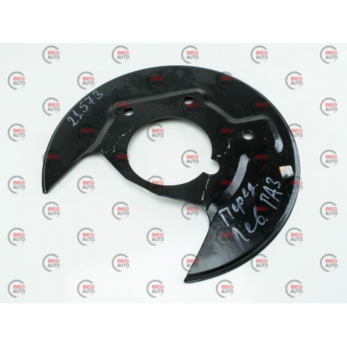 щит тормоза перед. Газель левый