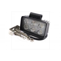 фара додаткова LED  прямокут. 110x114,5х50 (Д/В/Ш) 18W широкий промінь