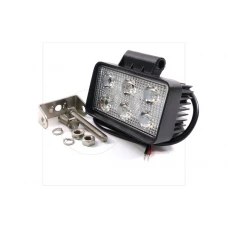 фара додаткова LED  прямокут. 110x60х50 (Д/В/Ш) 18W вузький промінь